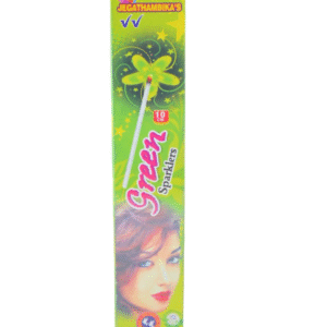 10 cm Green Sparklers
