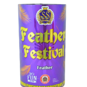 7" Feather Festival Tin (Feather)
