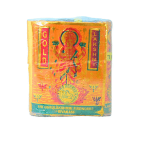 4" Gold Dlx Lakshmi