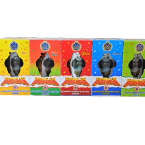 Kumbu Panda (5 Pcs) (White, Red, Green, Yellow, Red & Green)